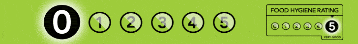 Food Hygiene Rating Graphic displaying Very good 5-star rating.